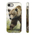 Grizzly Bear in a Field - Impact Resistant Phone Case iPhone 8 Matte